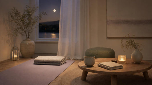 Yoga and meditation as a gentle start to the day